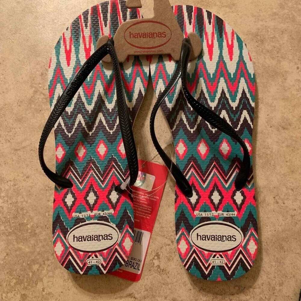NEW Havaianas Womens Flip Flops | Sz 11/12